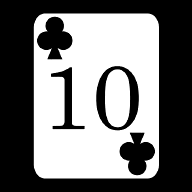 card-10-clubs icon