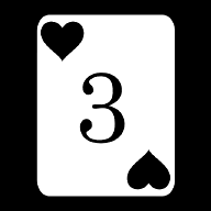 card-3-hearts icon