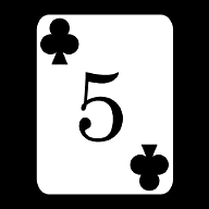 card-5-clubs icon