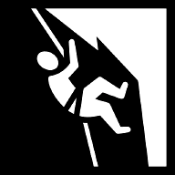 mountain-climbing icon