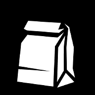 paper-bag-folded icon