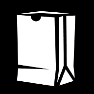 paper-bag-open icon