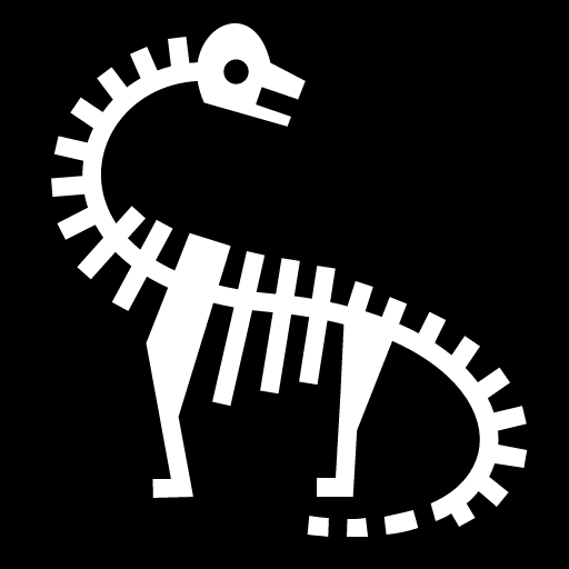 sauropod-skeleton icon