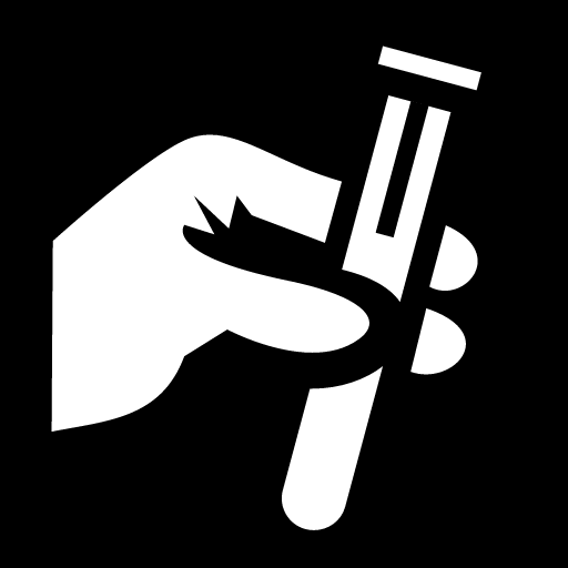 test-tube-held icon