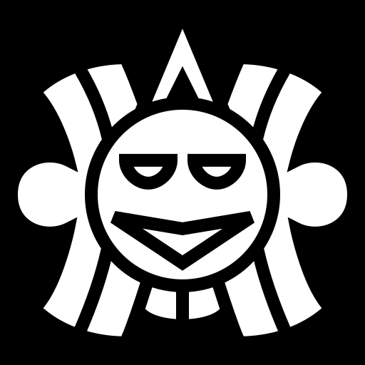 aztec-calendar-sun icon