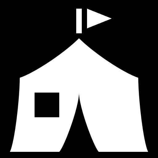 barracks-tent icon