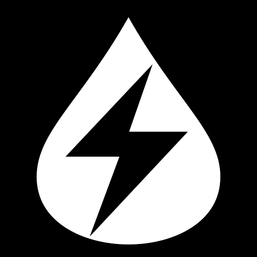 bolt-drop icon
