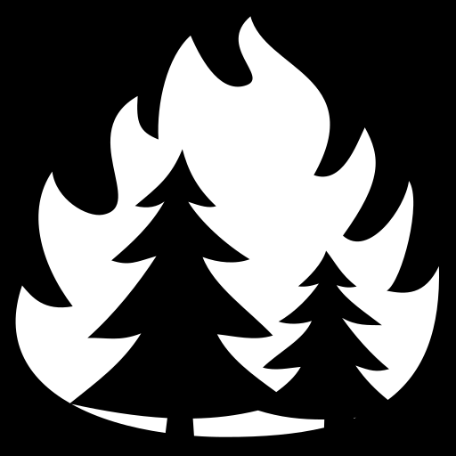 burning-forest icon