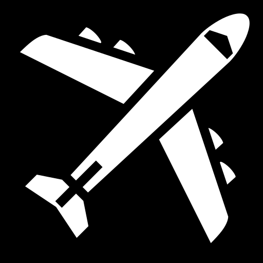 commercial-airplane icon