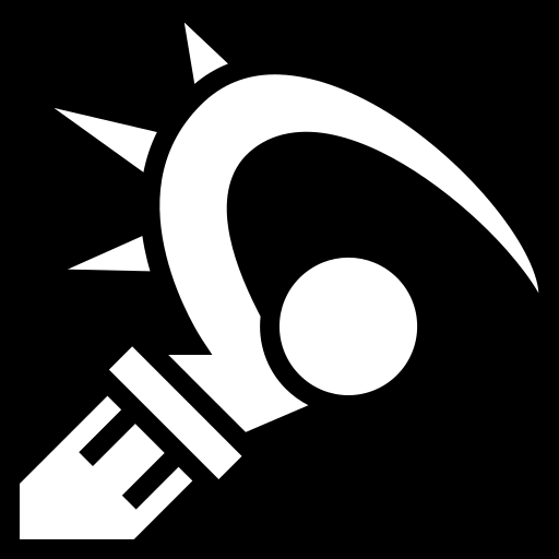 crescent-staff icon