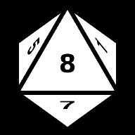 dice-eight-faces-eight icon