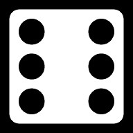dice-six-faces-six icon