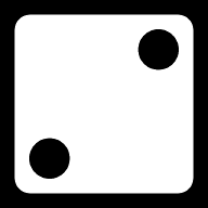 dice-six-faces-two icon