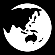 earth-asia-oceania icon