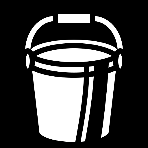 empty-metal-bucket-handle icon