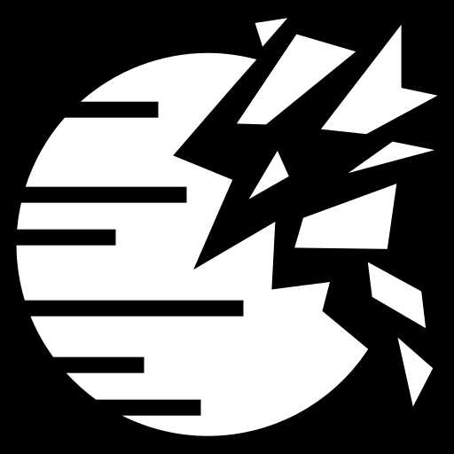 exploding-planet icon