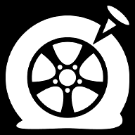 flat-tire icon