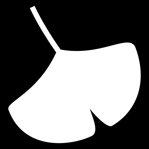 ginkgo-leaf icon