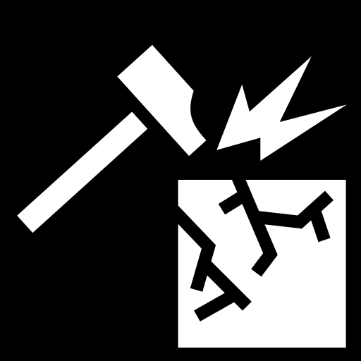 hammer-break icon