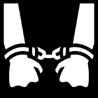 handcuffed icon
