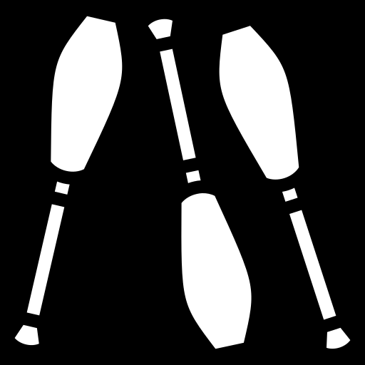 juggling-clubs icon