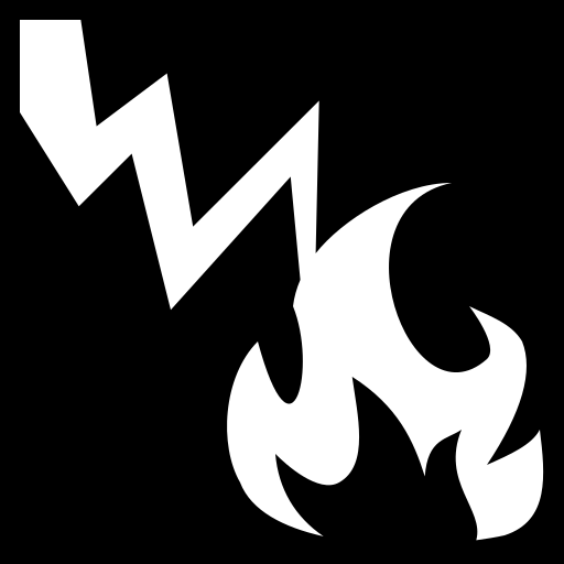 lightning-flame icon