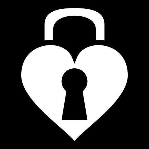 locked-heart icon