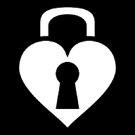 locked-heart icon