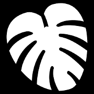 monstera-leaf icon