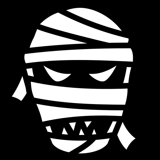 mummy-head icon