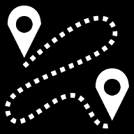 path-distance icon