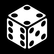 perspective-dice-six-faces-four icon