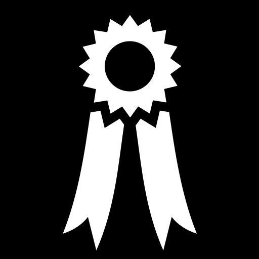 ribbon-medal icon