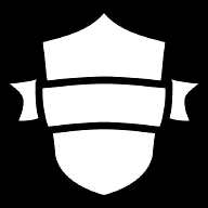 ribbon-shield icon