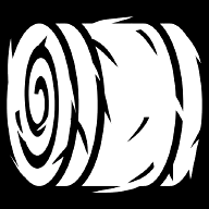 round-straw-bale icon