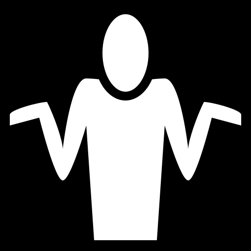 shrug icon