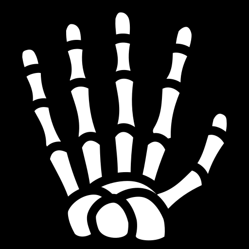skeletal-hand icon