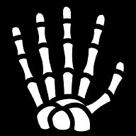 skeletal-hand icon