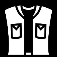 sleeveless-jacket icon