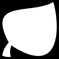 solid-leaf icon