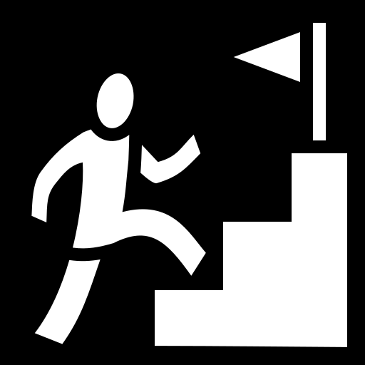 stairs-goal icon