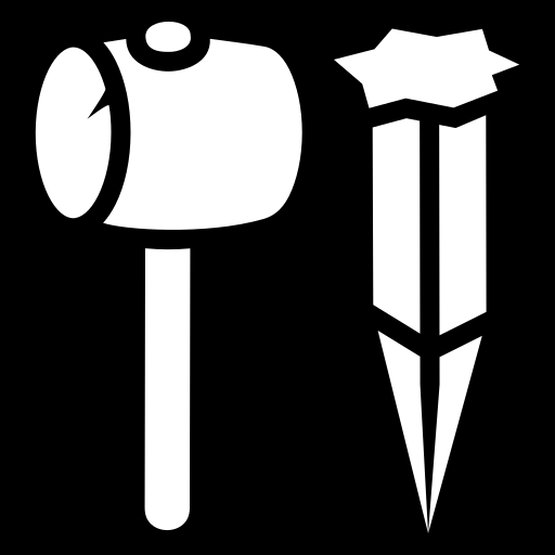 stake-hammer icon