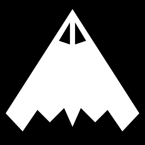 stealth-bomber icon