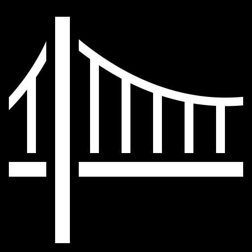 suspension-bridge icon