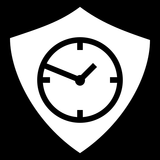 temporary-shield icon