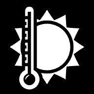 thermometer-hot icon