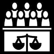 tribunal-jury icon