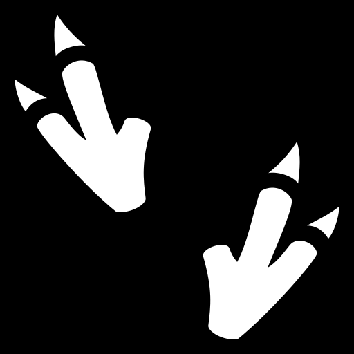 velociraptor-tracks icon