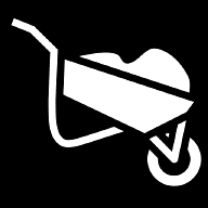wheelbarrow icon