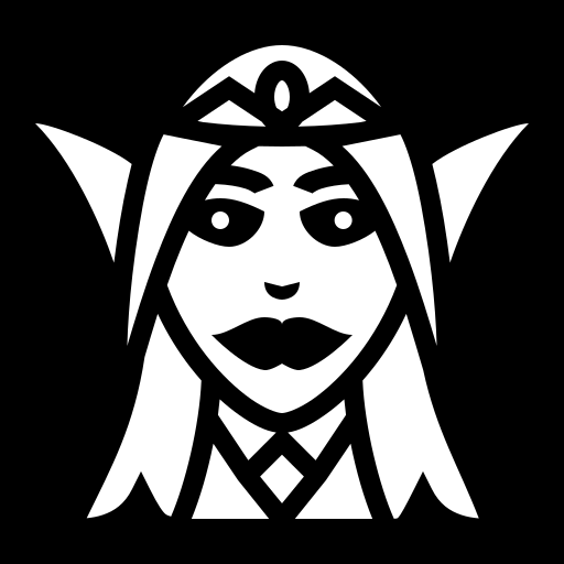 woman-elf-face icon